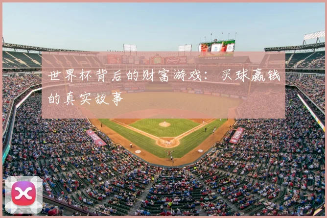 世界杯背后的财富游戏：买球赢钱的真实故事